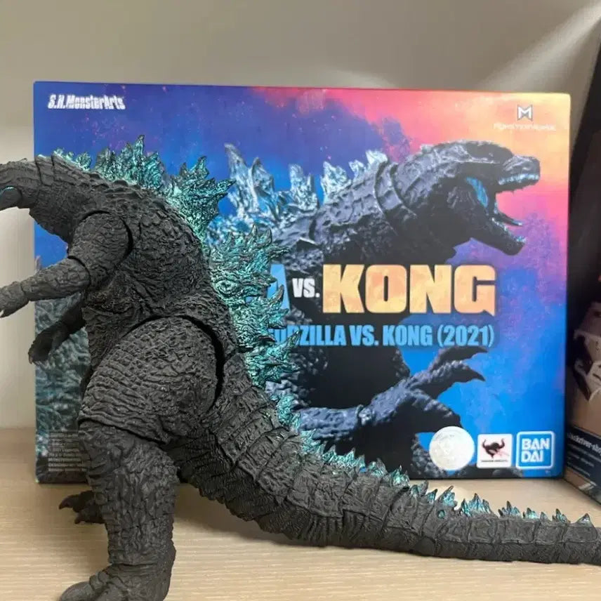 [BUNJANG] Bandai S.H.MonsterArts Godzilla vs. Kong Godzilla Figure / 반다이 S.H.몬스터아츠 고질라 vs 콩 피규어