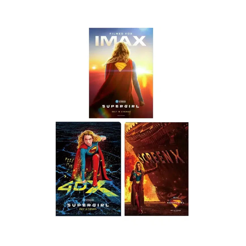 [BUNJANG] Supergirl IMAX/4DX/ScreenX Poster, TTT, Art Card / [슈퍼걸] 아이맥스/4DX/스크린엑스 포스터/TTT/아트카드