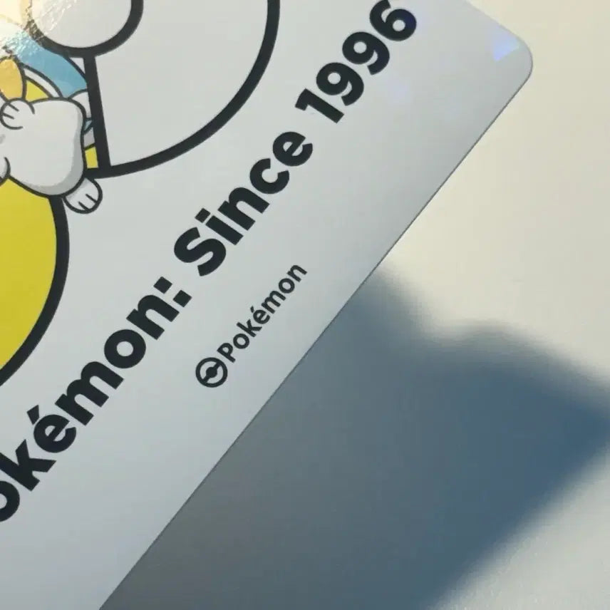 [BUNJANG] Pokemon 30th Anniversary Logo Sticker Pachirisu / 포켓몬스터 30주년 로고 스티커 파치리스