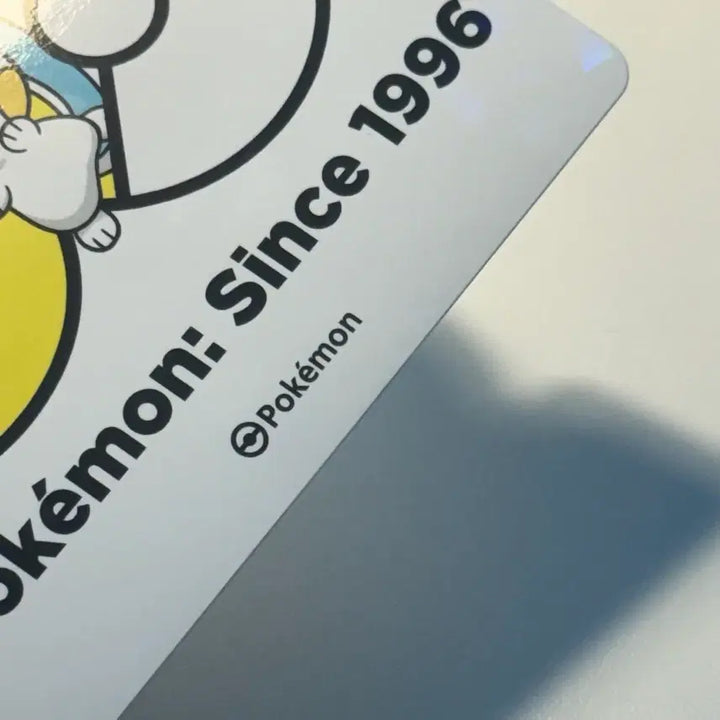 [BUNJANG] Pokemon 30th Anniversary Logo Sticker Pachirisu / 포켓몬스터 30주년 로고 스티커 파치리스