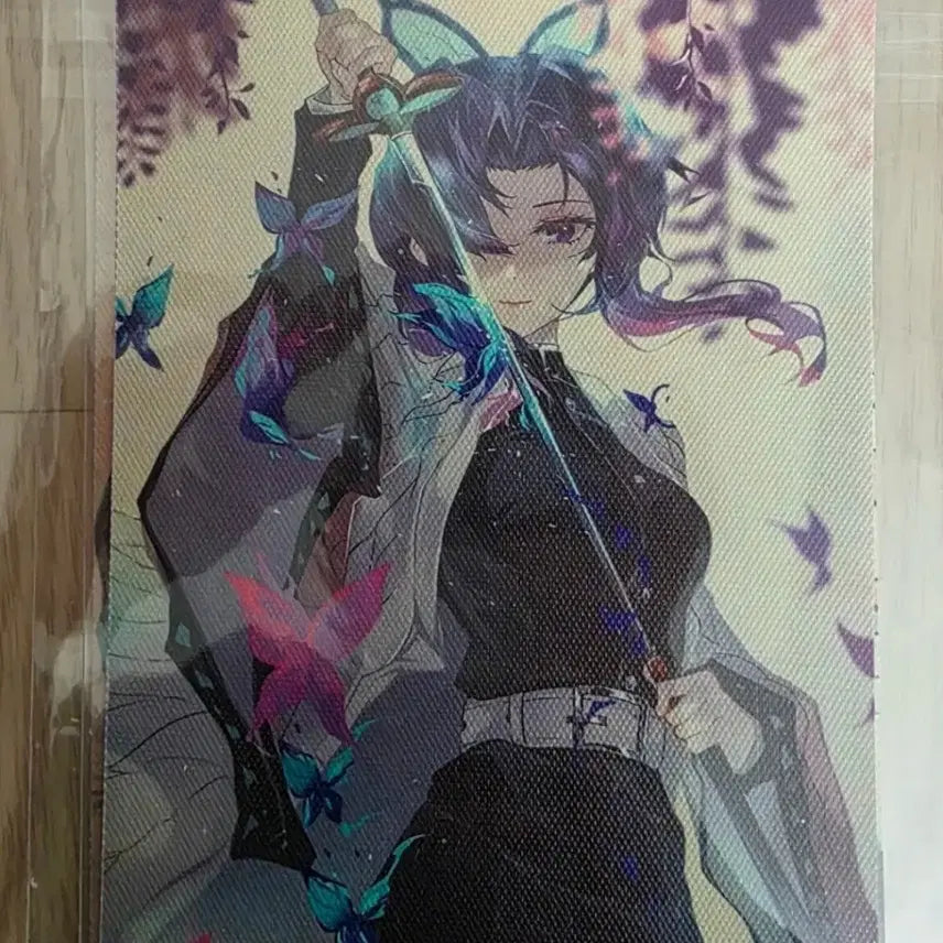 [BUNJANG] Demon Slayer Shinobu Illustration Scroll Poster / 귀멸의 칼날 시노부 일러스트 족자봉