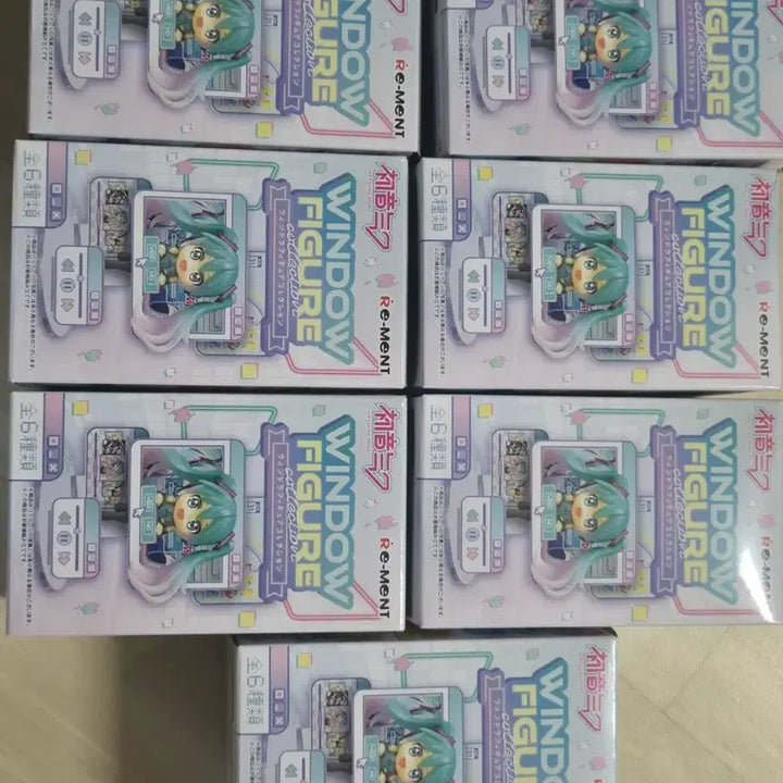 [BUNJANG] Hatsune Miku Window Figure Collection / 하츠네 미쿠 윈도우 피규어 컬렉션