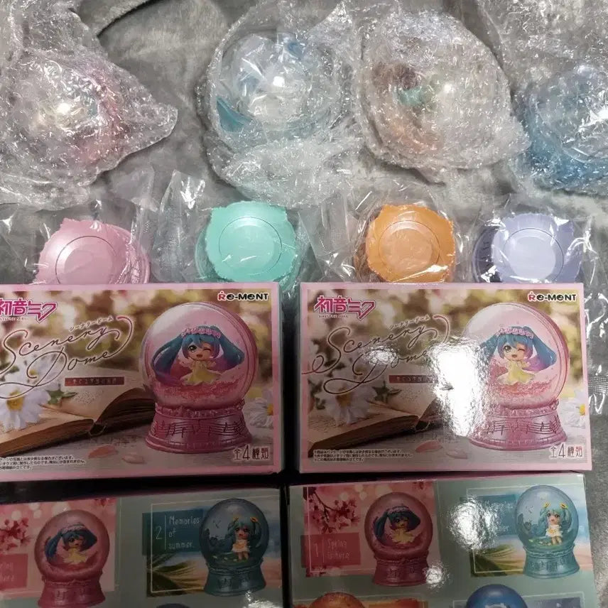 [BUNJANG] Sega "Four Seasons" Scenery Dome Figure / 하츠네 미쿠 시너리돔 4계절 리멘트 피규어