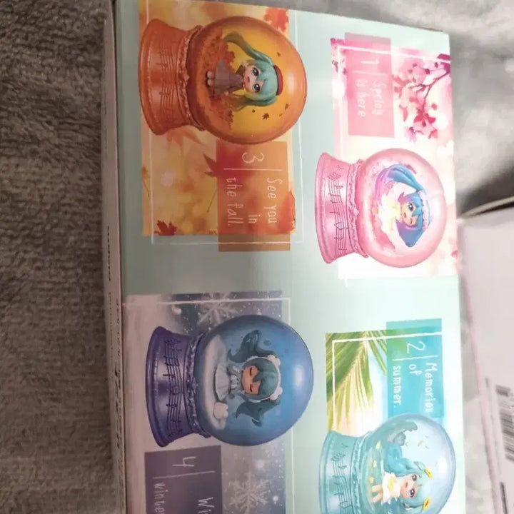 [BUNJANG] Sega "Four Seasons" Scenery Dome Figure / 하츠네 미쿠 시너리돔 4계절 리멘트 피규어