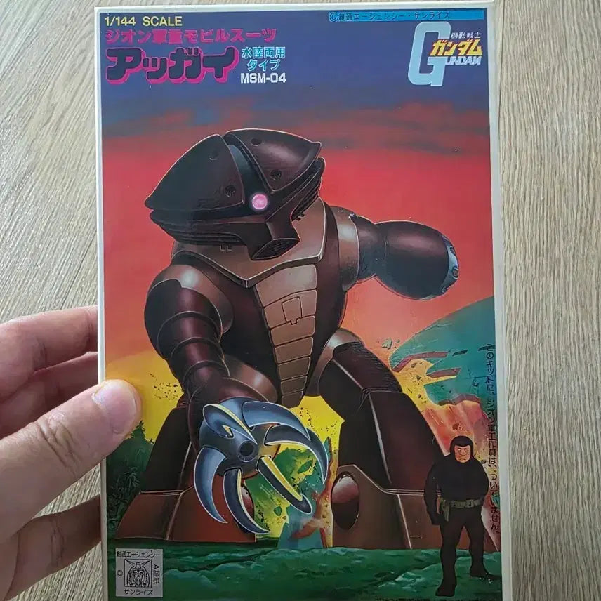 [BUNJANG] Bandai Mobile Suit Gundam 1/144 Acguy (Classic Kit) / 고전프라 반다이 기동전사 건담 1/144 앗가이