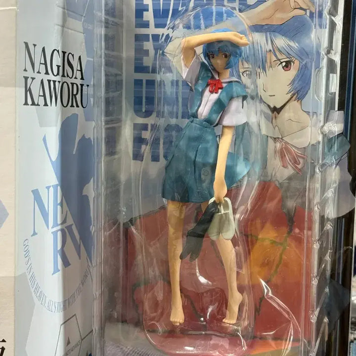 [BUNJANG] Evangelion Rei Ayanami Figure Set (3 Types, Sealed) / 고전 에반게리온 레이 피규어 3종 일괄