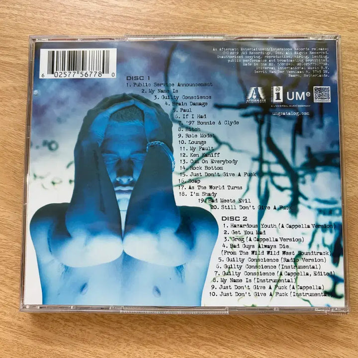 [BUNJANG] Eminem The Slim Shady LP Expanded Edition 2CD / 에미넴 정규CD