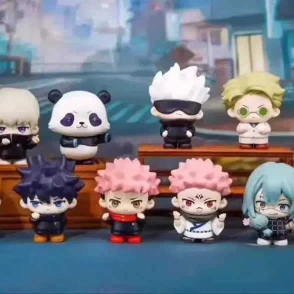 [BUNJANG] Jujutsu Kaisen Everyday Life Authentic Figure 9-Piece Bundle Set (Sealed) / [미개봉] 주술회전 일상 정품 피규어 9종 일괄