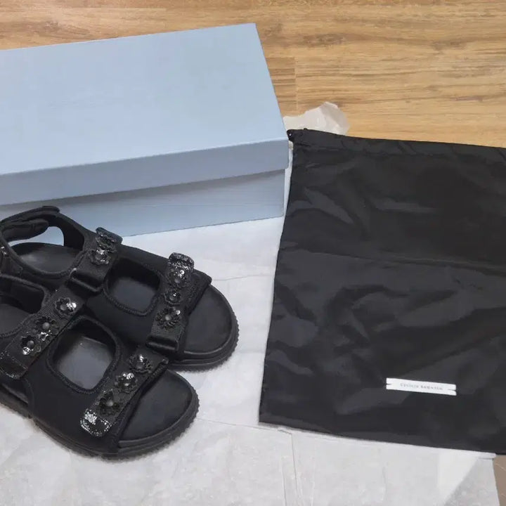 [BUNJANG] Cecilie Bahnsen Valeria Sandals - Black / 세실리에 반센 발레리아 샌들 슈즈