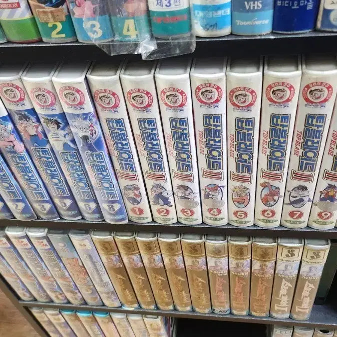 [SOLD OUT] 만화 위주 비디오테이프 78편 일괄판매합니다