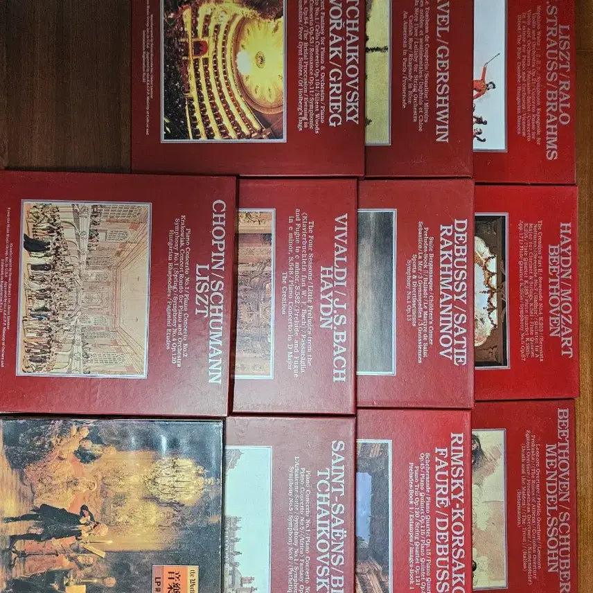[BUNJANG] Classical Music LP Collection Set (60 Records) / LP 모음집 클래식 음반 10권 60장