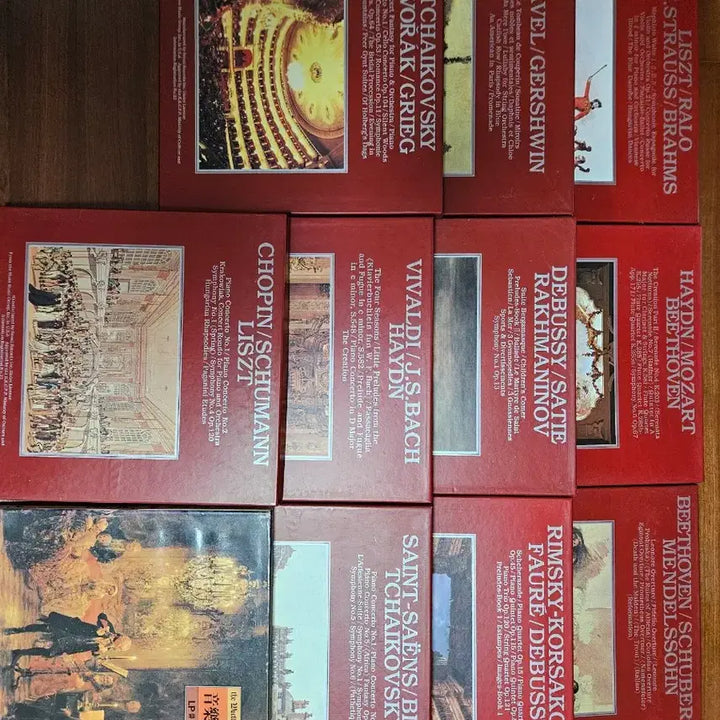 [BUNJANG] Classical Music LP Collection Set (60 Records) / LP 모음집 클래식 음반 10권 60장