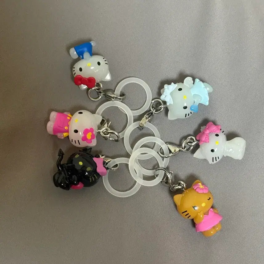 [BUNJANG] Hello Kitty 6-Piece Full Set Marker / 헬로키티 메지루시 6종 풀콤
