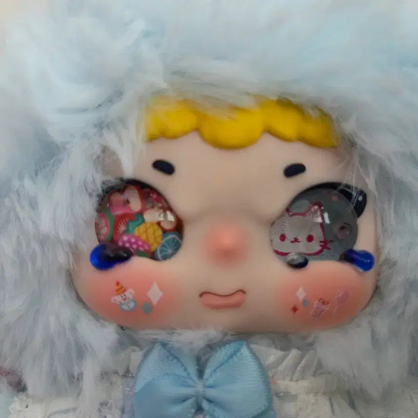 [BUNJANG] Ziimo New Cat Eye Plush Doll / 지이모 신상 고양이 눈
