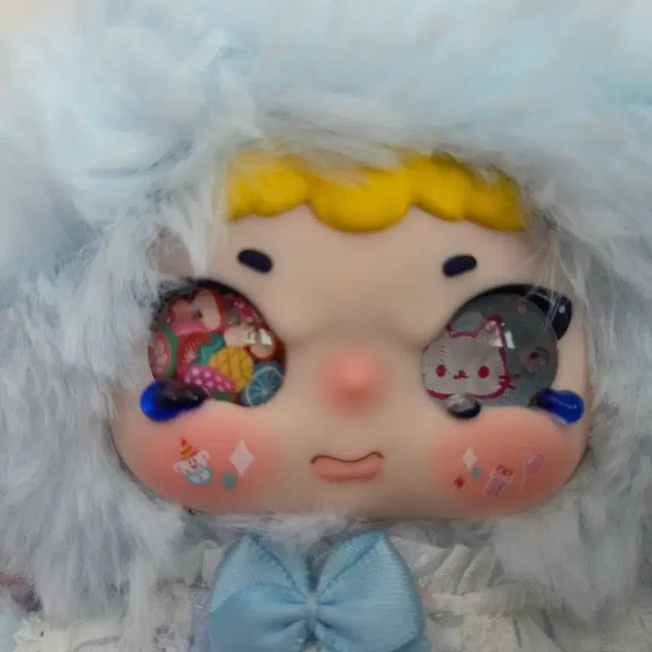 [BUNJANG] Ziimo New Cat Eye Plush Doll / 지이모 신상 고양이 눈