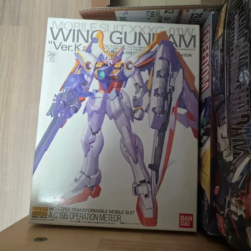 [BUNJANG] Bandai MG Wing Gundam Ver.Ka Plastic Model Kit / 반다이 MG 윙 건담 Ver.Ka