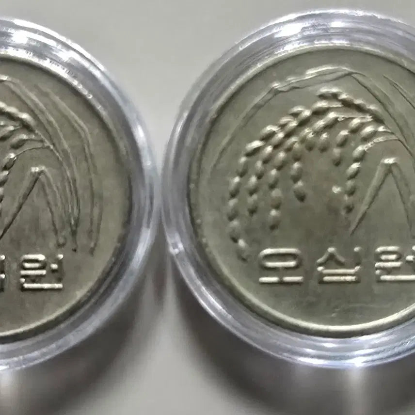 [BUNJANG] 1998 50th Anniversary Rotation Error Coin (Set of 2) / 50주 1998년 회전에러 2점