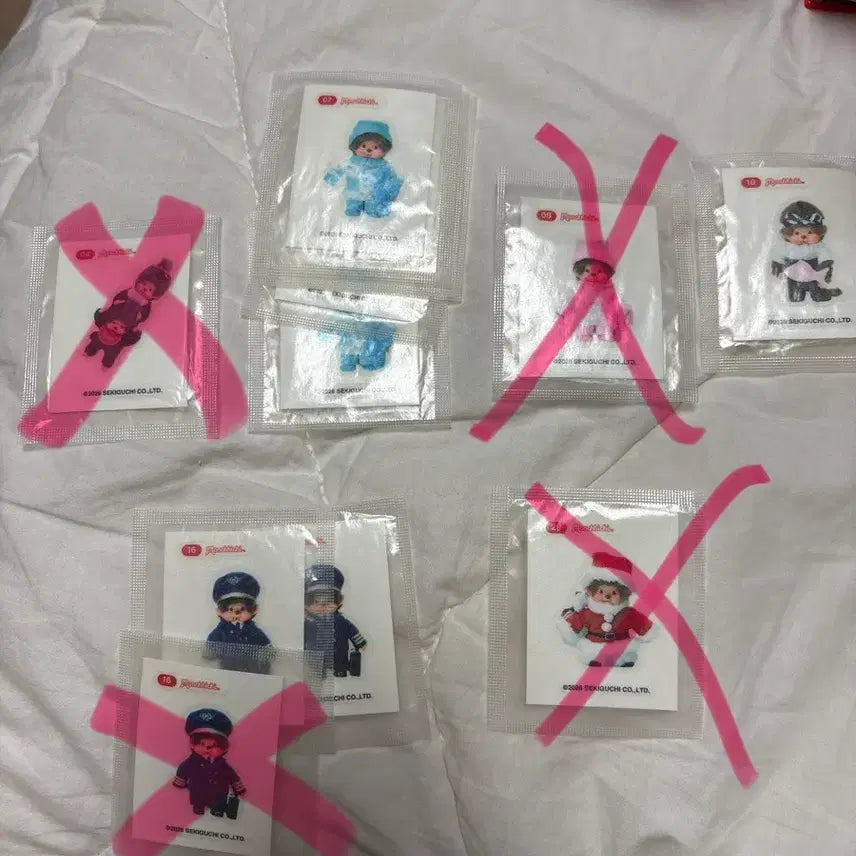 [SOLD OUT] 몬치치젤리 띠부씰  교환또느 판매합니다
