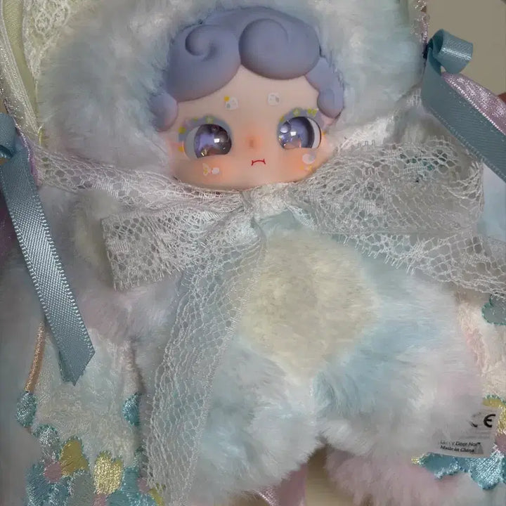 [BUNJANG] Bamtooki V6 Teatime Cotton Candy Plush / 밤토끼 V6 티타임 밤토끼 솜사탕 색상
