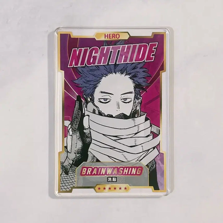 [BUNJANG] My Hero Academia Shinsou Hitoshi Jump Shop Status Card Collection Vol. 2 / 히로아카 신소 히토시 점프샵 스테이터스 카드 2탄