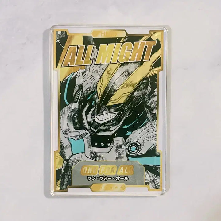 [BUNJANG] My Hero Academia All Might Jump Shop Status Card Vol. 2 / 히로아카 올마이트 점프샵 스테이터스 카드 2탄