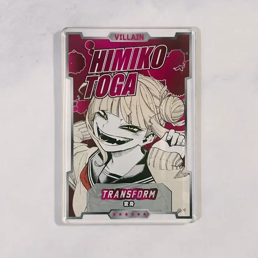 [BUNJANG] My Hero Academia Himiko Toga Jump Shop Status Card Vol. 2 / 히로아카 토가 히미코 점프샵 스테이터스 카드 2탄