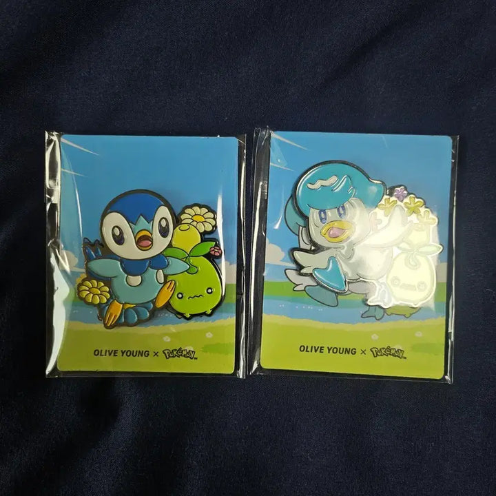 [BUNJANG] Olive Young Double Magnet Paengdori &amp; Kkuwax Set / 올리브영 더블 마그넷 팽도리, 꾸왁스 세트