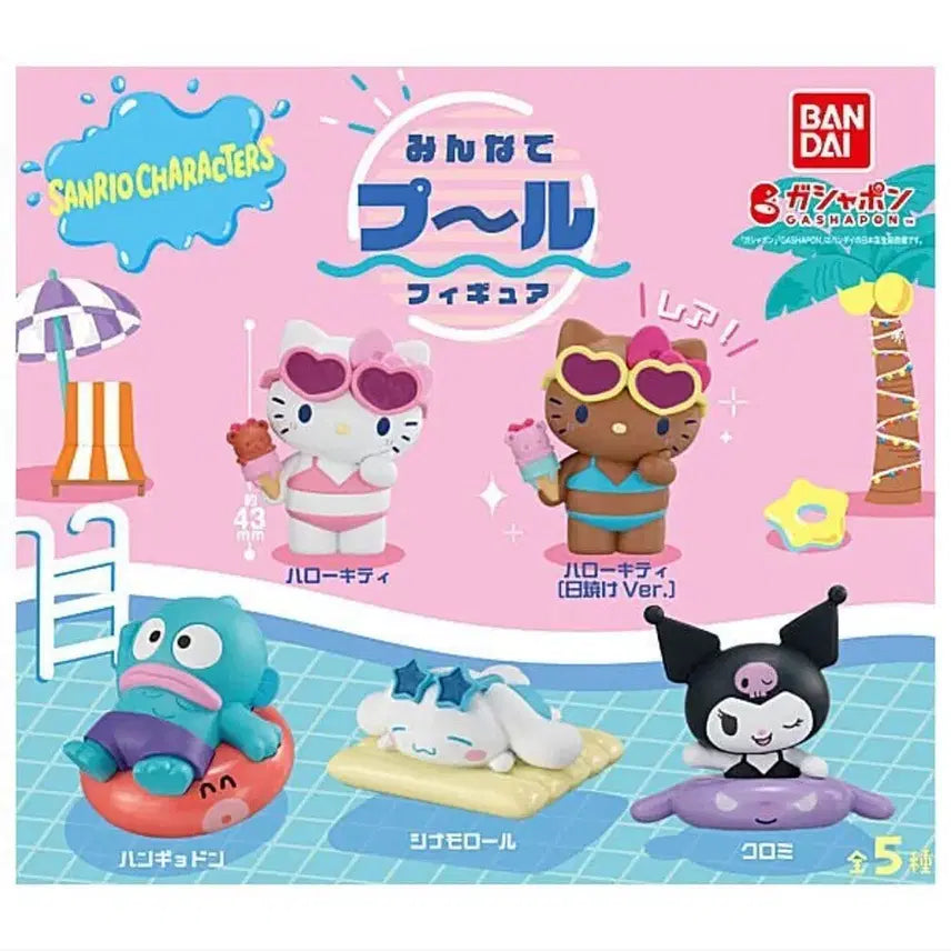 [BUNJANG] Sanrio Pool Party Hangyodon Figure / 산리오 수영장 파티 피규어 한교동