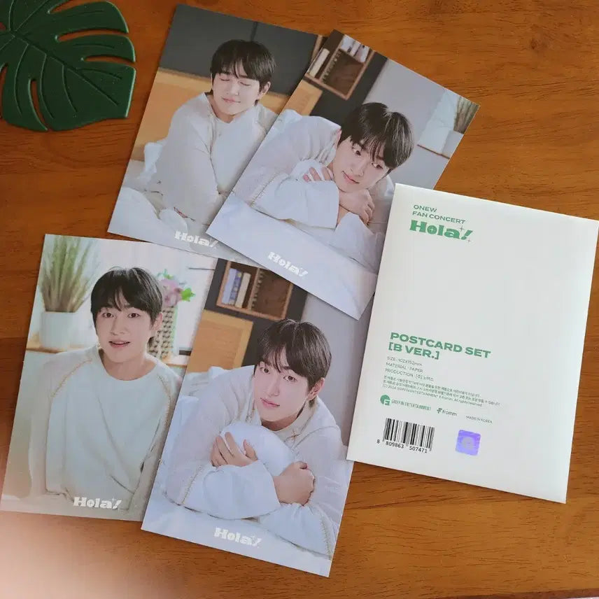 [BUNJANG] Onew Fan Concert Hola! Postcard Set Version B / 온유 팬콘서트 Hola 포스트카드 세트 B버전