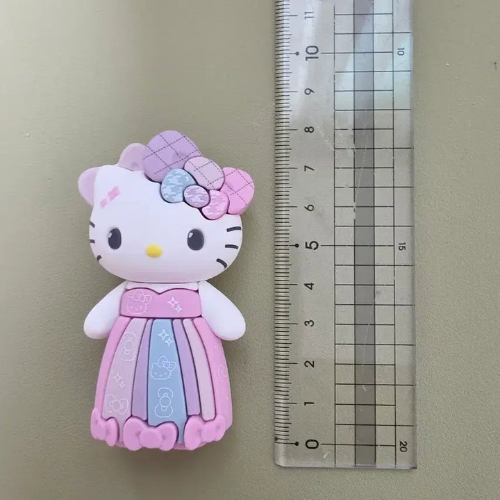[BUNJANG] Hello Kitty Pink Dress Figure / 헬로키티 피규어 핑크 드레스