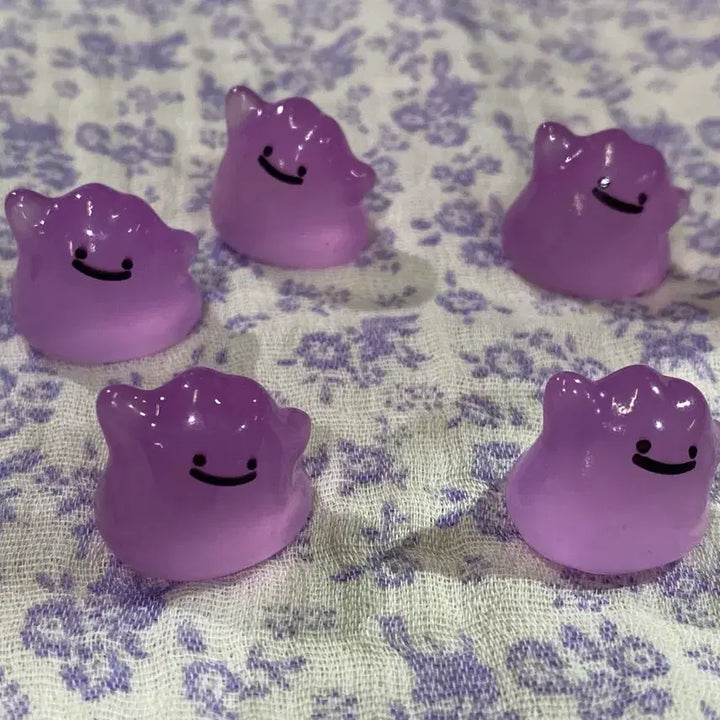 [BUNJANG] Ditto Charms (Set of 5) / (품절) 7/8일 입고 퍼플 메타몽파츠5개 팝니다