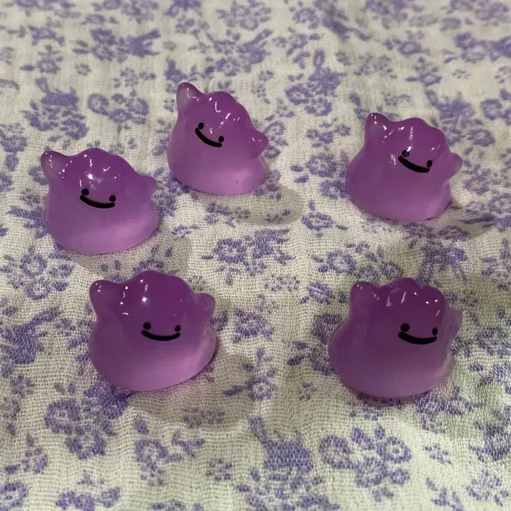[BUNJANG] Ditto Charms (Set of 5) / (품절) 7/8일 입고 퍼플 메타몽파츠5개 팝니다