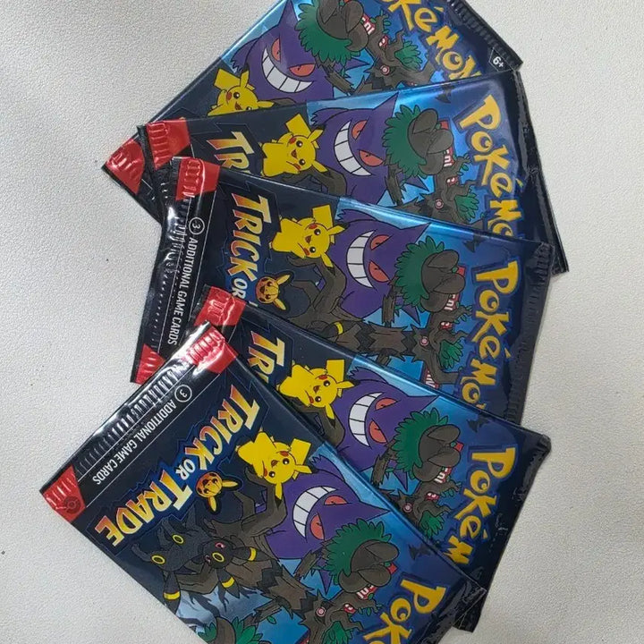 [BUNJANG] Pokemon TCG 2024 Halloween Trick or Trade 5-Pack Booster Bundle (Sealed) / (포켓몬카드) 북미 2024 할로윈 5팩 미개봉 팝니다~