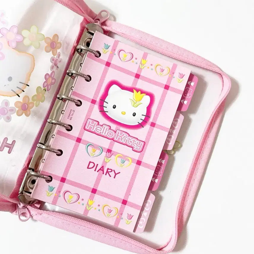 [BUNJANG] Classic Kitty Diary Kaohana Diary Set / 고전키티다이어리 카오하나다이어리