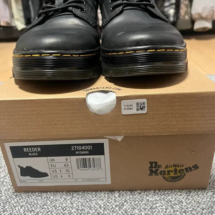 [BUNJANG] Dr. Martens Leeder Wyoming Boots 280 / 닥터마틴 리더 와이오밍 280
