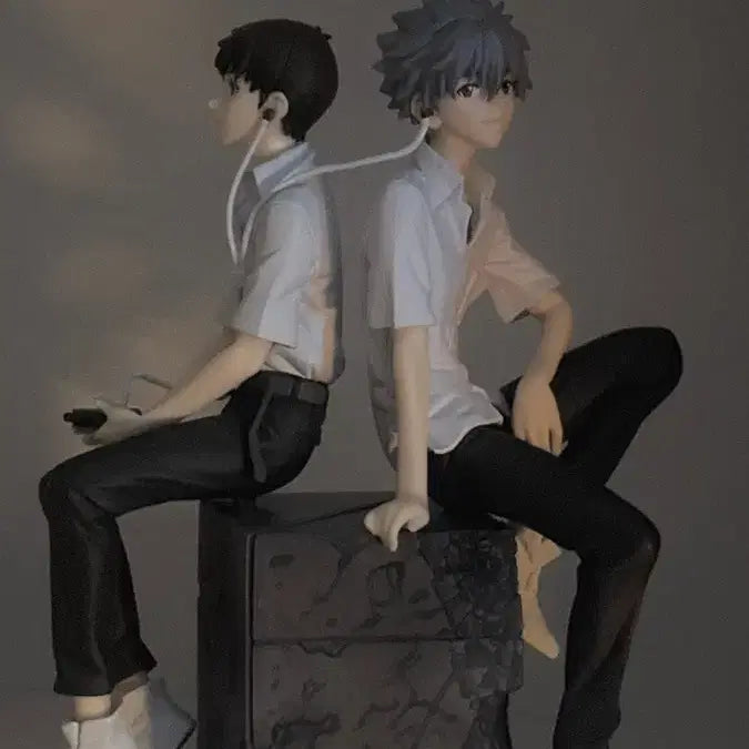 [BUNJANG] Evangelion Kaworu &amp; Shinji Vignetti Figure Bundle Set / 일괄)에반게리온 카오루 신지 비네티움 피규어