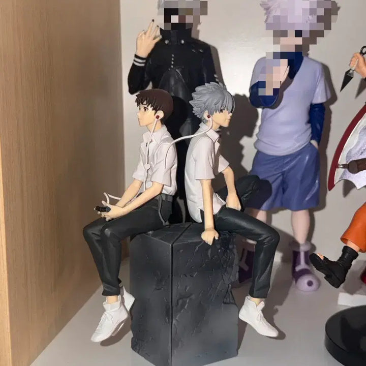[BUNJANG] Evangelion Kaworu &amp; Shinji Vignetti Figure Bundle Set / 일괄)에반게리온 카오루 신지 비네티움 피규어