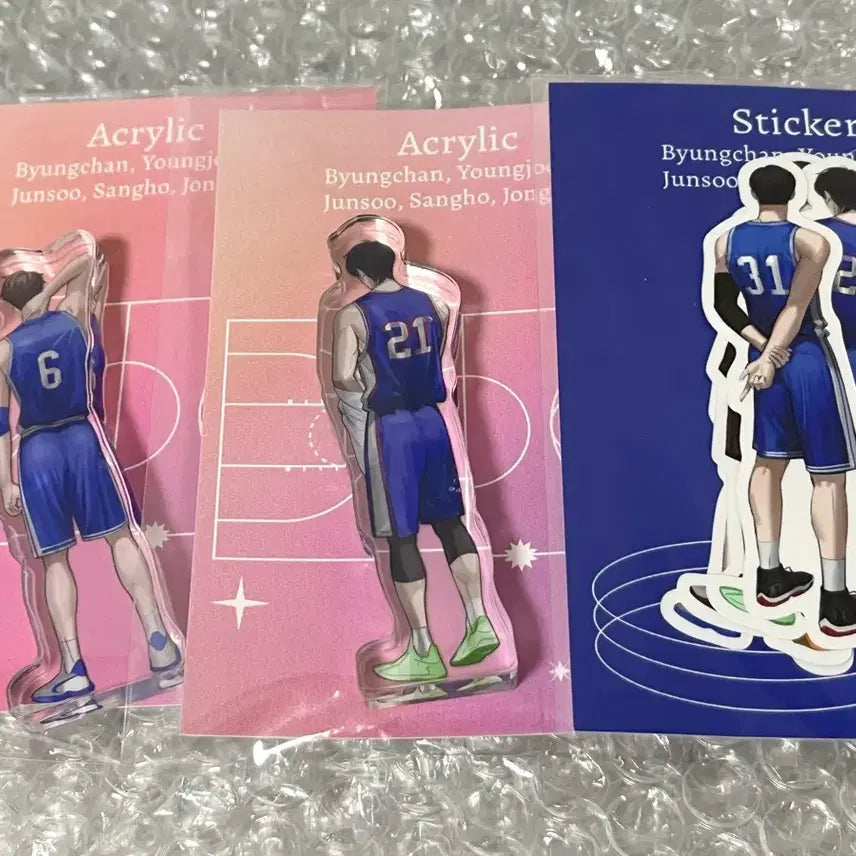 [BUNJANG] Limu Mu Park Byungchan Gihong Back View Acrylic Keychain / 가비지타임 리무무님 박병찬 기상호 뒷모습 아크릴 코롯토