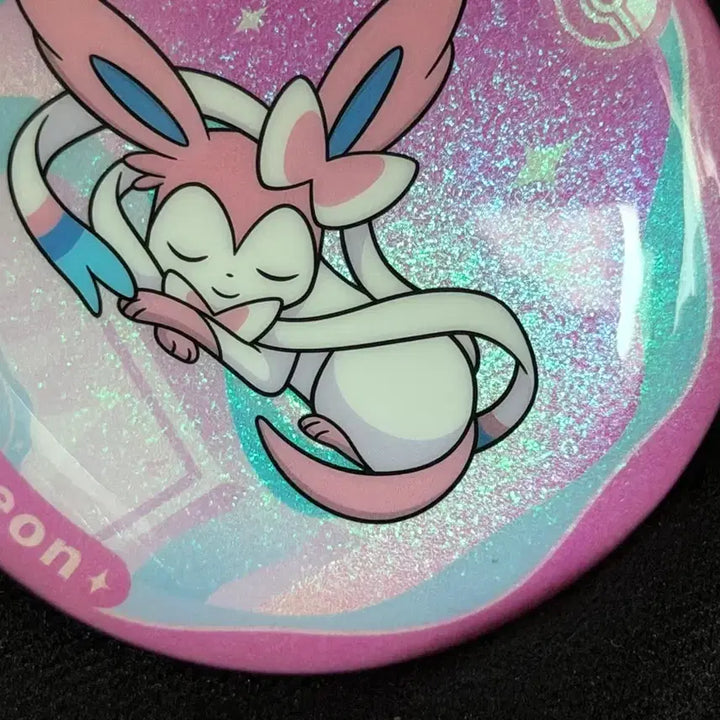 [BUNJANG] Pokemon Sylveon Limited Edition Can Badge / 중포센 한정 포켓몬 님피아 캔뱃지 뱃지