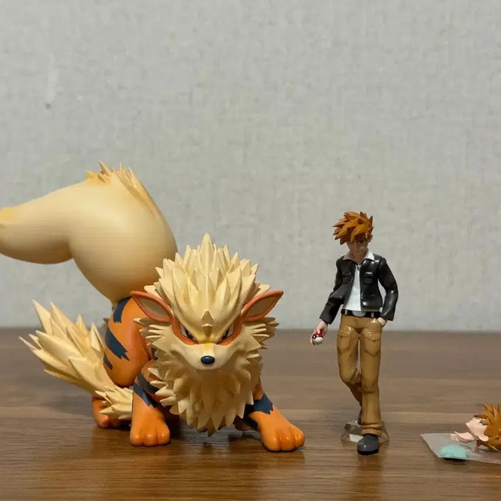 [BUNJANG] Pokemon Resin Scale World Arcanine Figure / 포켓몬 레진 스케일월드 ace 윈디 그린