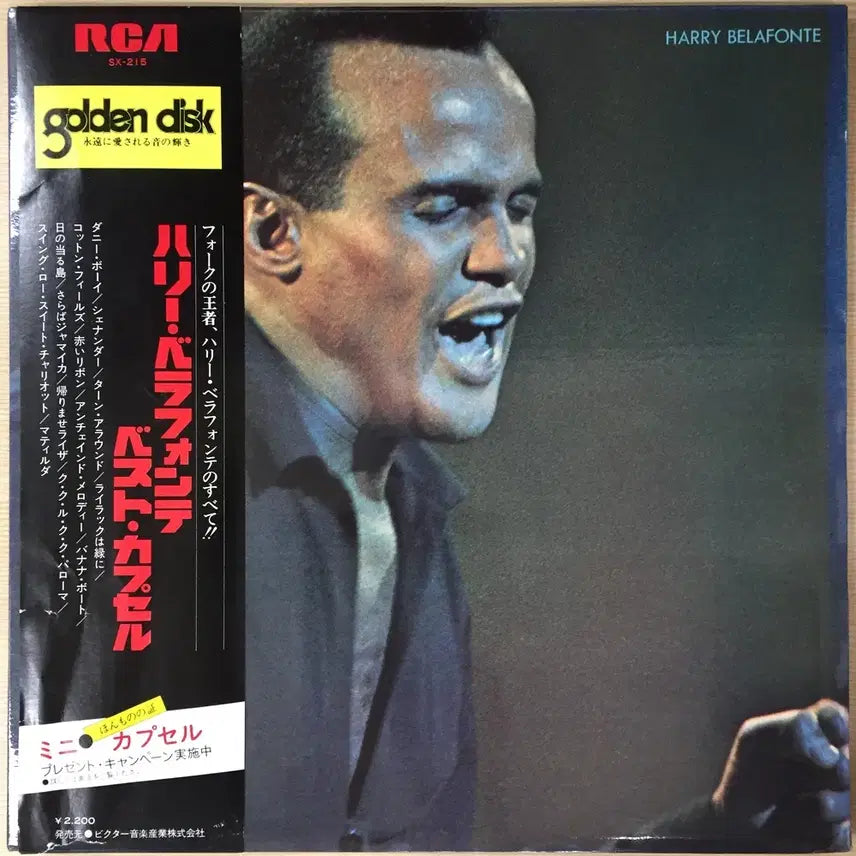 [BUNJANG] Harry Belafonte 1972 Japanese Pressing LP / (수입LP) Harry Belafonte / Harry Belafonte