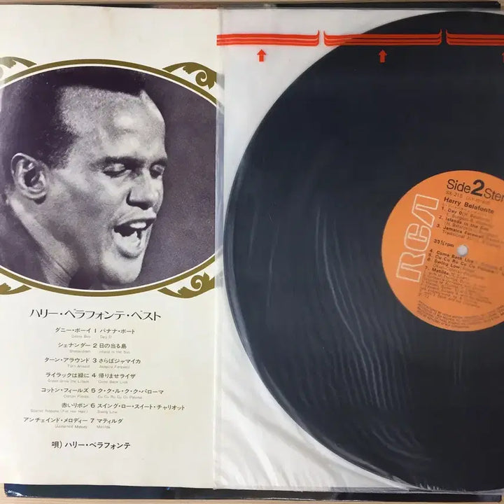 [BUNJANG] Harry Belafonte 1972 Japanese Pressing LP / (수입LP) Harry Belafonte / Harry Belafonte