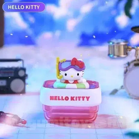 [BUNJANG] Sanrio Hello Kitty Pool Party Series Hello Kitty Figure / 산리오 헬로키티 수영장 파티 시리즈 헬로키티