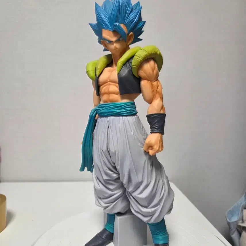 [BUNJANG] SMSP Dragon Ball Super Gogeta Super Saiyan Blue Figure (No Box) / [SMSP] 드볼 슈퍼 오지터 블루 피규어 (노박스)