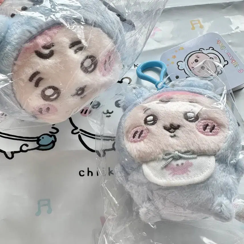 [BUNJANG] Chiikawa Baby Kani Crawling Baby Kani Mascot Set (2 Types, Bundle Set) / 치이카와 베이비카니 엉금엉금 베이비카니 마스코트2종 일괄 미개봉