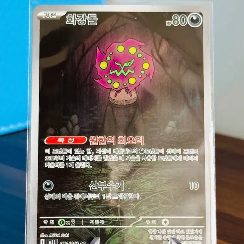 [BUNJANG] Pokemon Card Carracosta AR / 포켓몬 카드 화강돌 AR