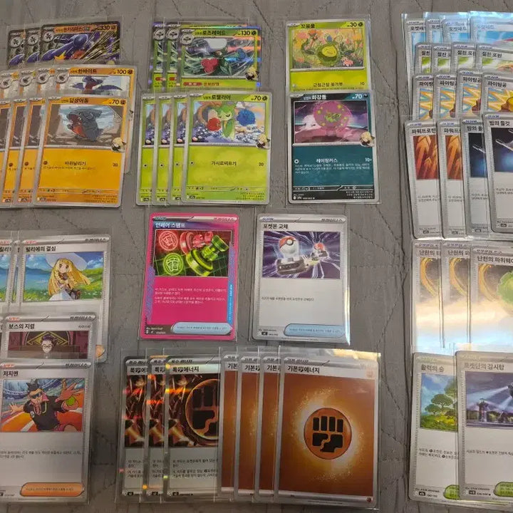 [BUNJANG] Pokemon Card Complete Deck - Cynthia&
