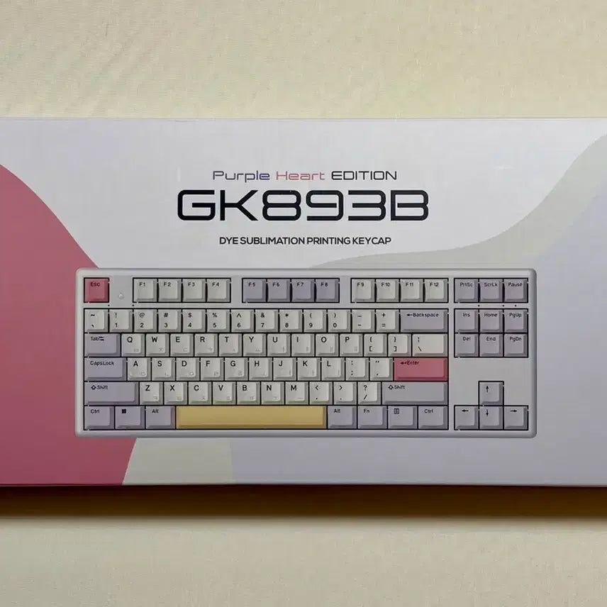[BUNJANG] Hansung GK893B Dye-Sublimation Edition Capacitive Keyboard / 한성 GK893B 염료승화 에디션 무접점 키보드