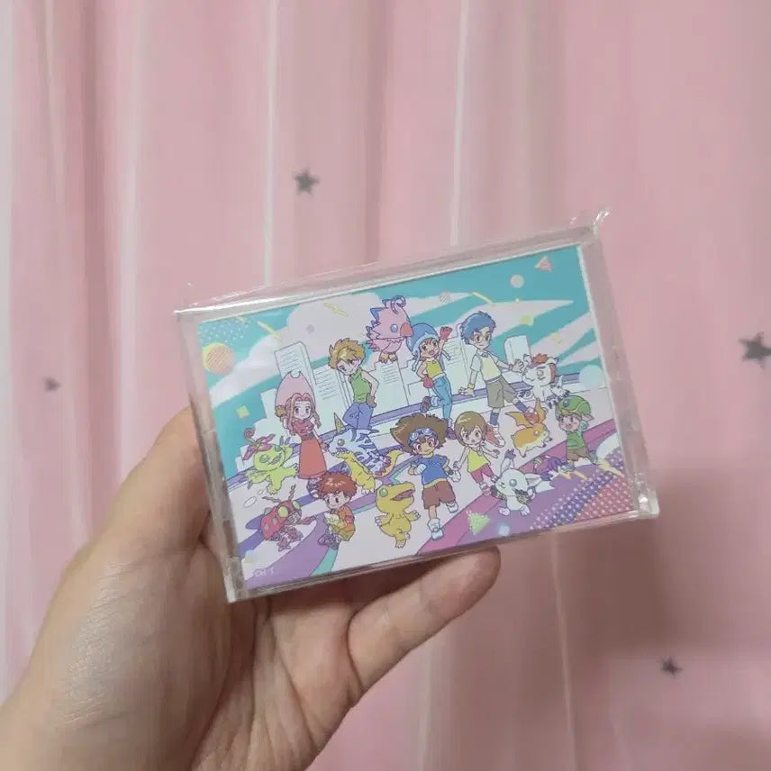 [BUNJANG] Digimon Adventure Cassette Memo Pad / 디지몬 어드벤처 카세트 메모지
