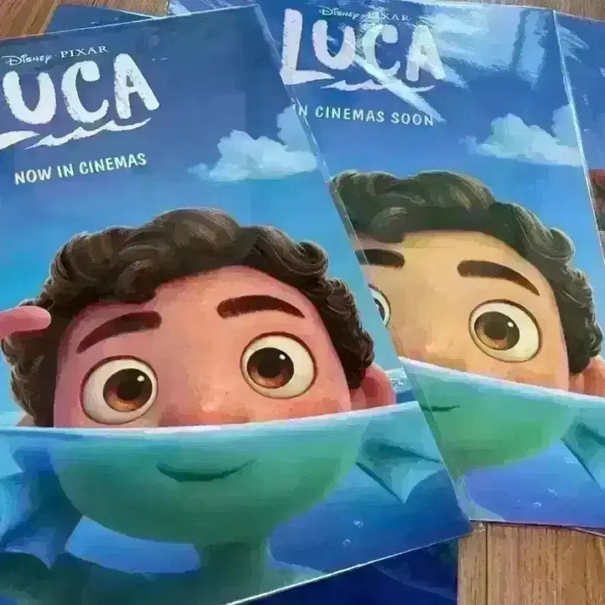 [BUNJANG] Luca A3 Poster, Beach Towel, Original Ticket, Art Card, Phone Strap / 루카 씨네큐 포스터 A3 파일 비치타올 오리지널티켓 아트카드 폰스트랩